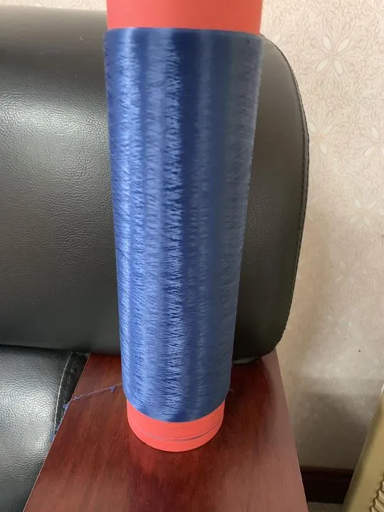 Polilaktik kislotali dop bilan bo'yalgan DTY ip